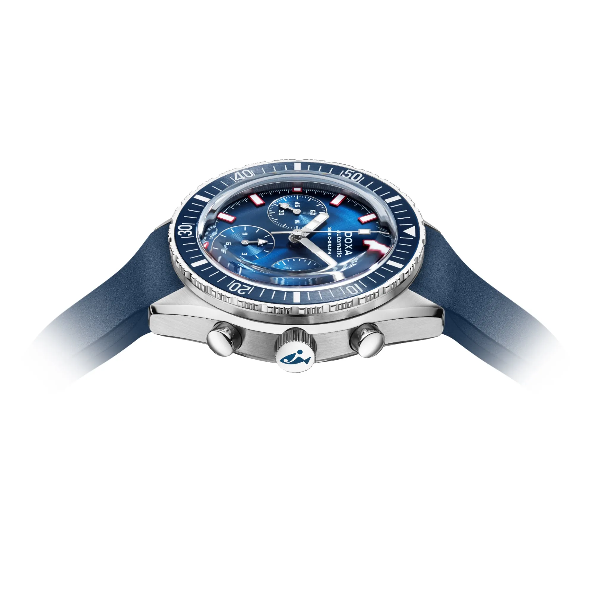 Doxa 200 C-Graph II - Carribean (Navy Blue)