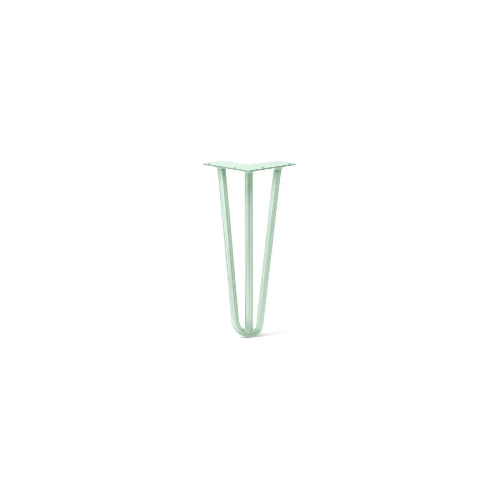 Hairpin Leg (Sold Separately), 3-Rod Design - Mint Powder Coated Finish