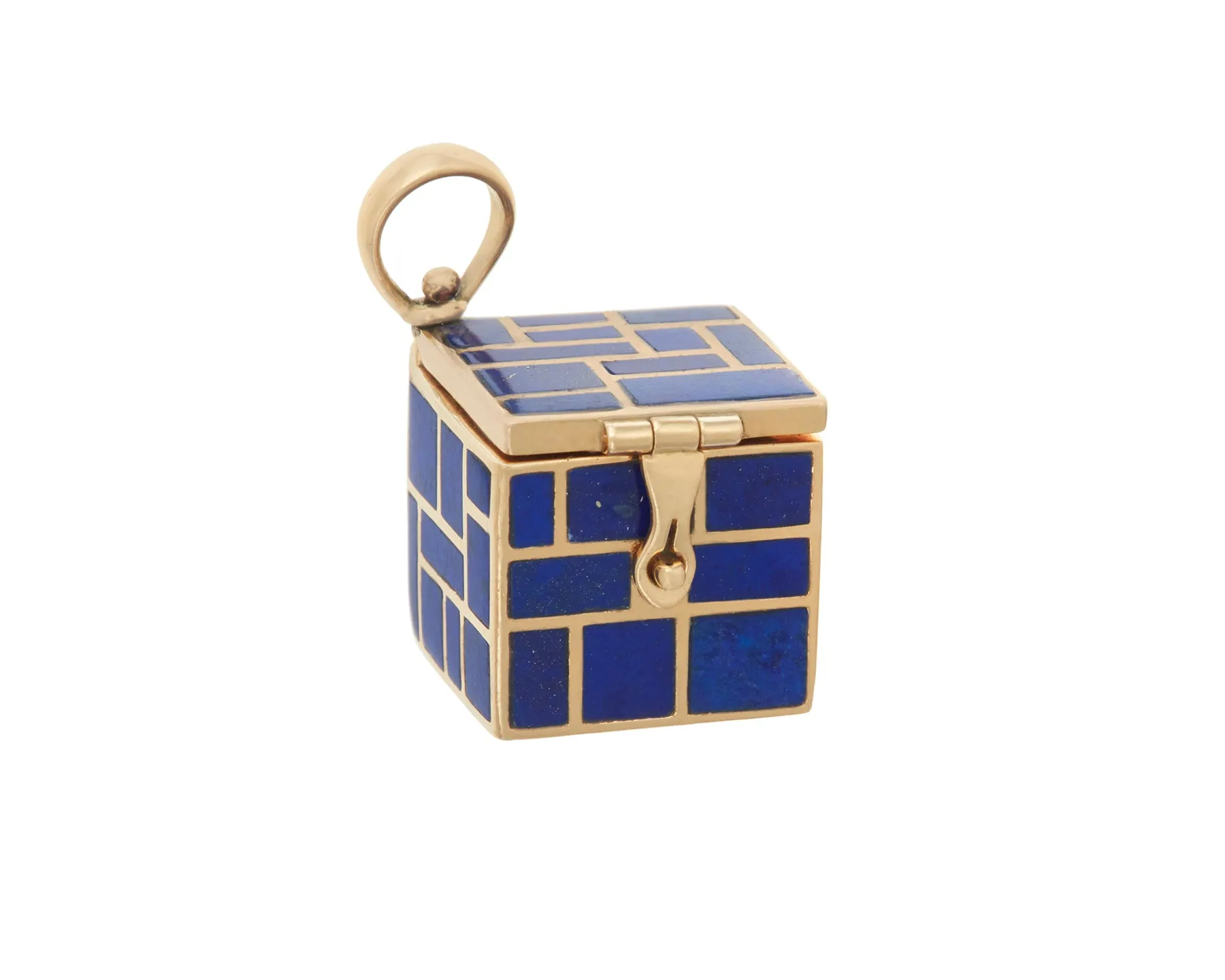 Lapis Inlay Charmed Box