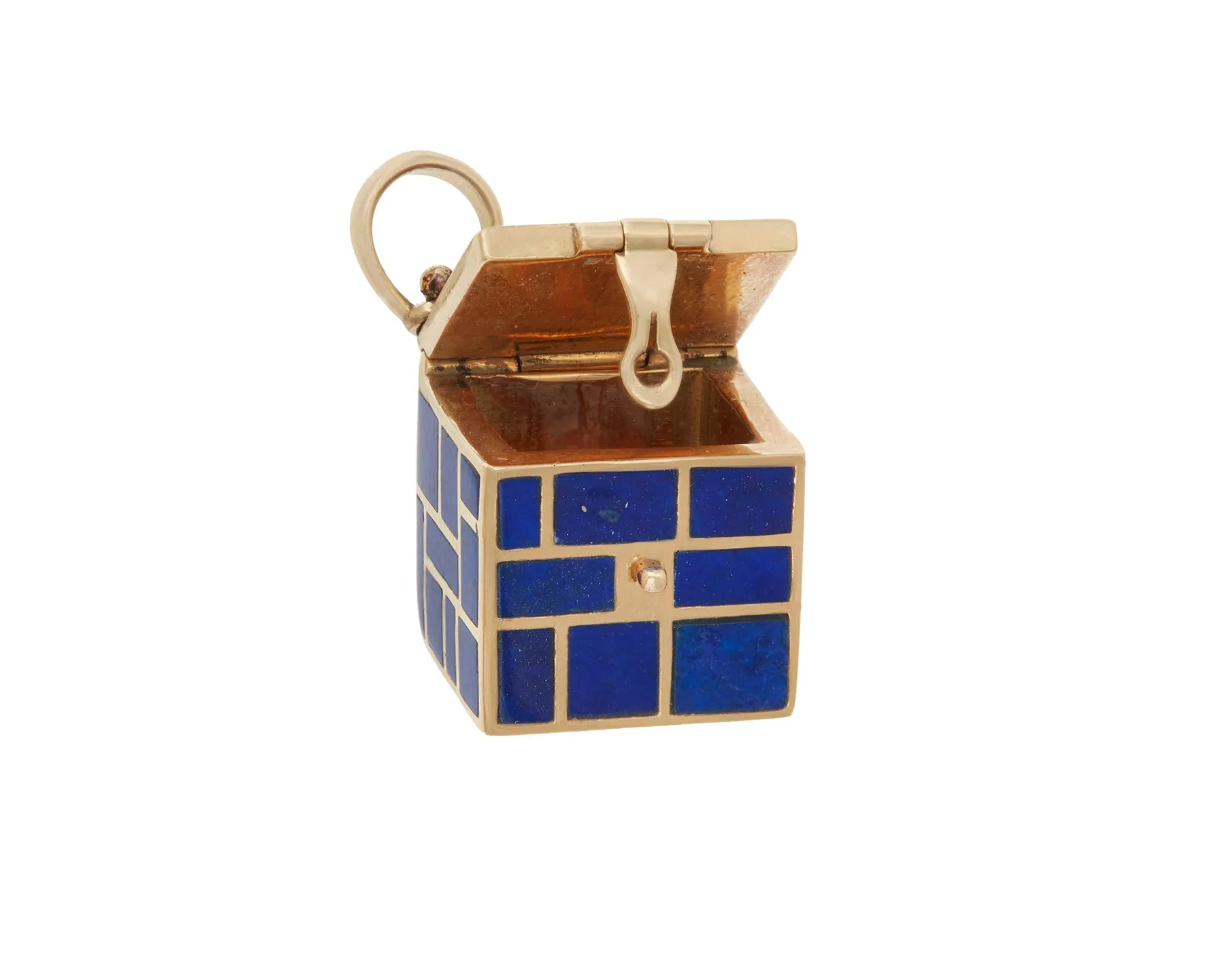 Lapis Inlay Charmed Box