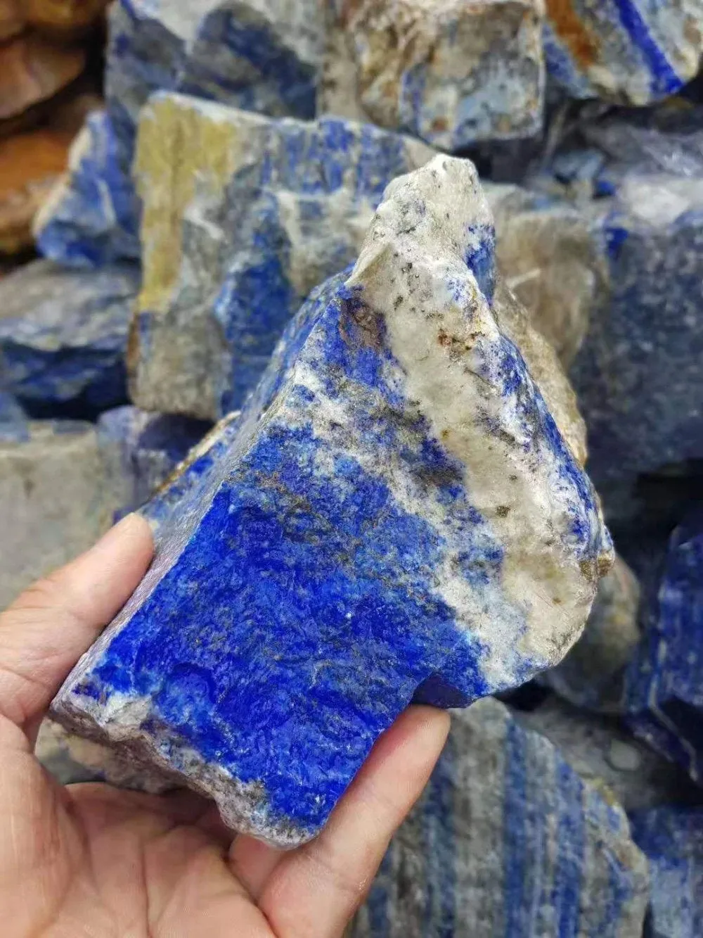 Lapis Lazuli Stone | Raw Lapis lazuli | Lapis Lazuli Crystal | Blue Lapis | Blue Stone Crystal | Throat Chakra | Healing Crystals and Stones