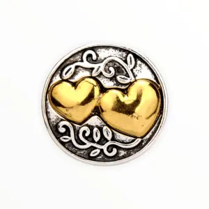 Metal Hairpin click / chunk button 07