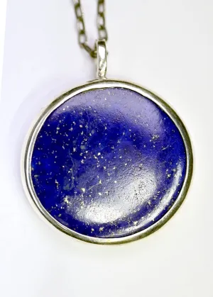 Night Sky Lapiz Lazuli Pendant
